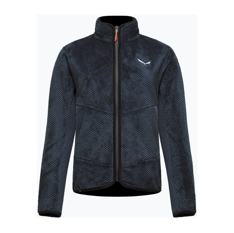 Dámská trekingová mikina Salewa Puez Warm Full Zip blueberry