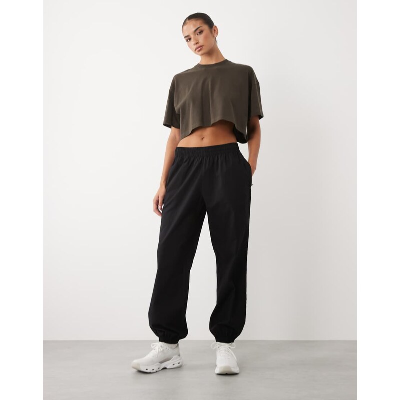 4505 loose fit cotton ripstop cuffed lifting pants with zip
