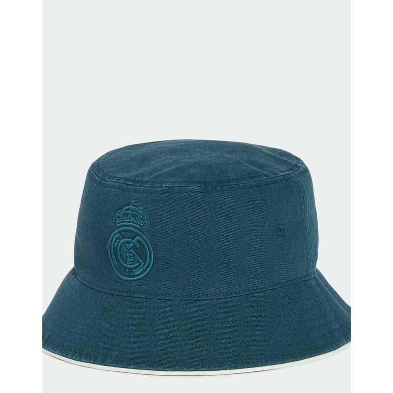 adidas performance Real madrid away bucket hat in aurora ivy /