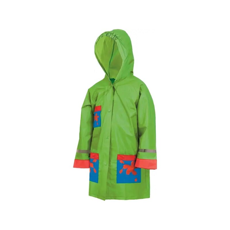CANIS CXS FROGY pláštěnka dětská PVC - Zelená