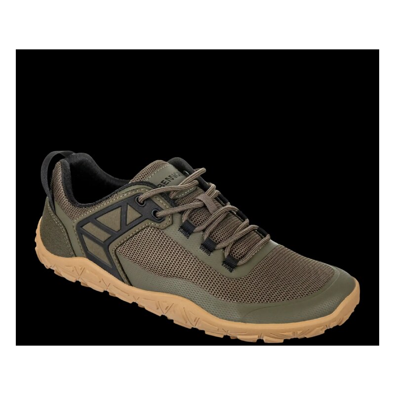 BENNON BAREFOOT SPORT - Sportovní barefoot obuv khaki