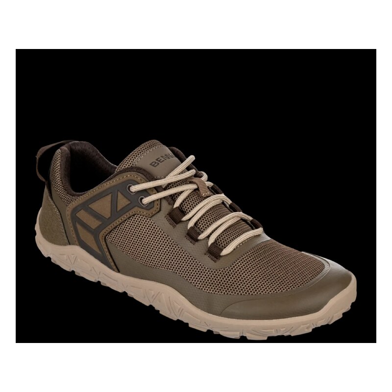 BENNON BAREFOOT SPORT BROWN - Sportovní barefoot obuv hnědá