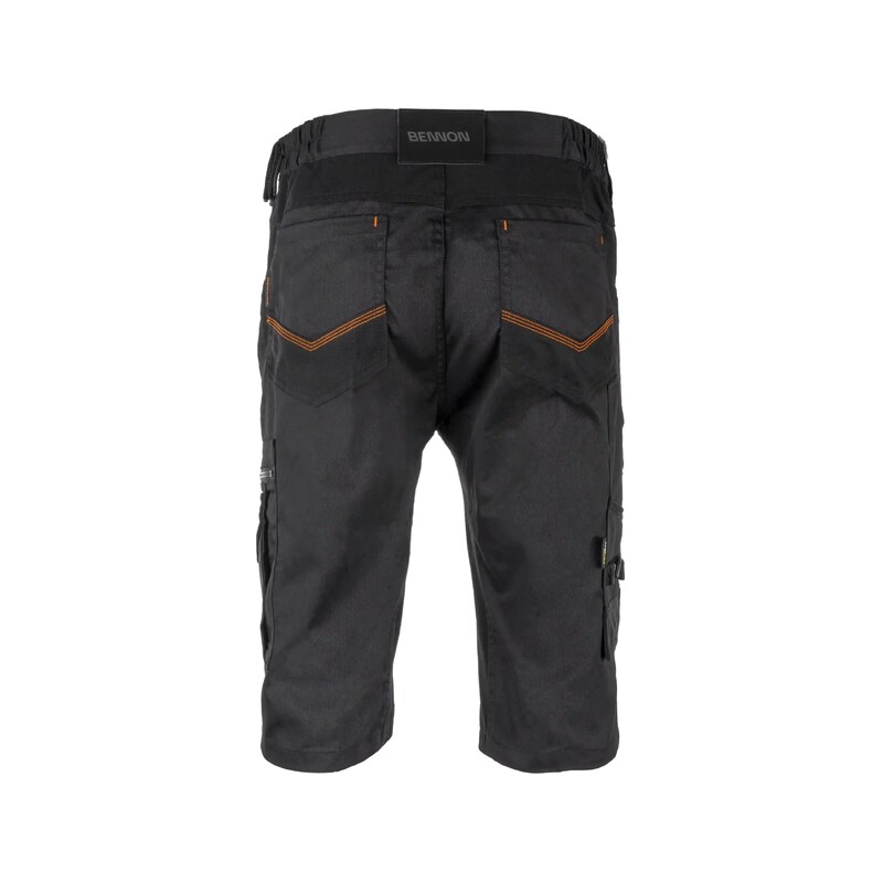 BENNON HENRIX SHORTS BLACK - Pracovní kraťasy strečové CORDURA