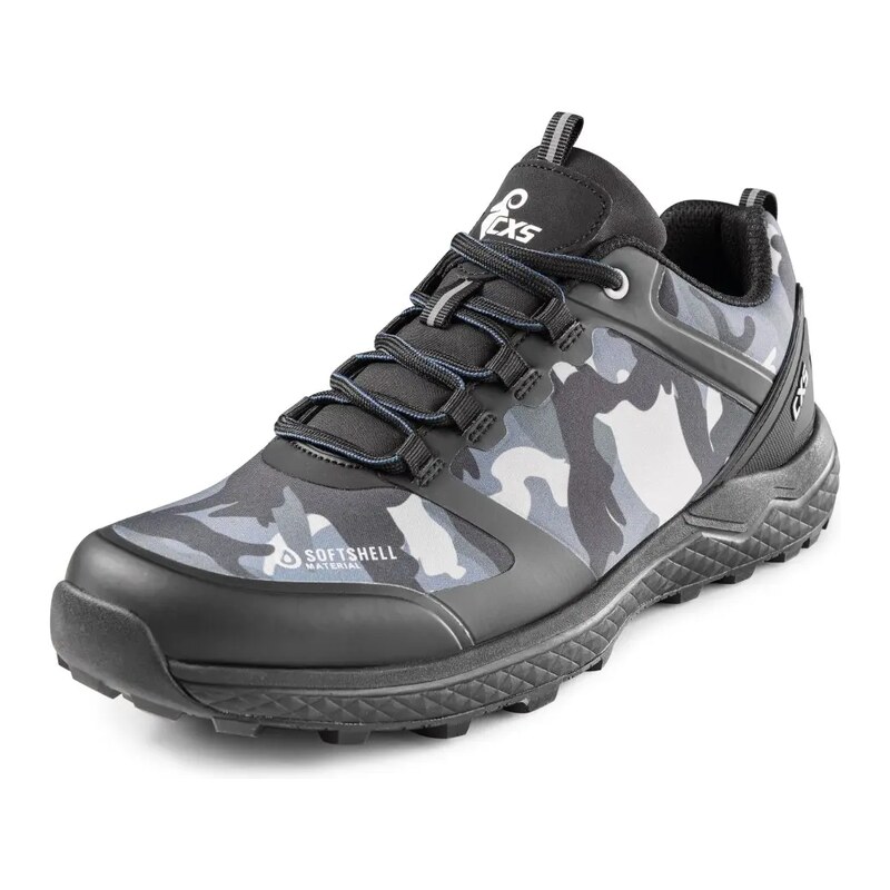 CANIS CXS SPORT - Outdoorové softshellové boty - Maskáčově modré