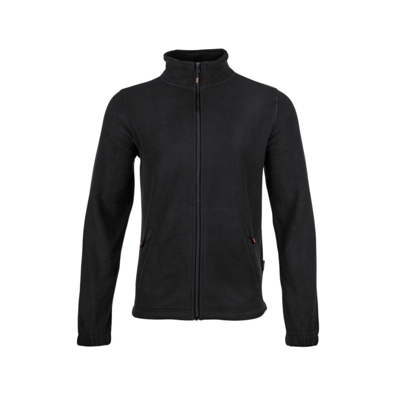 BENNON FLEECE SWEATSHIRT BLACK – Fleecová mikina na zip pánská