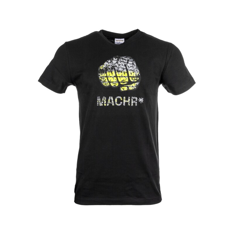 BENNON PREDATOR LADY T-SHIRT BLACK/GREEN - Dámské bavlněné