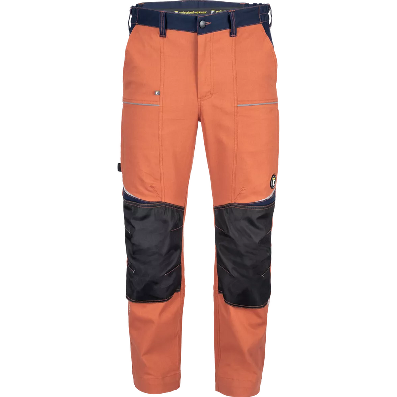 Pracovní kalhoty Červa Stirling Stretch - oranžové