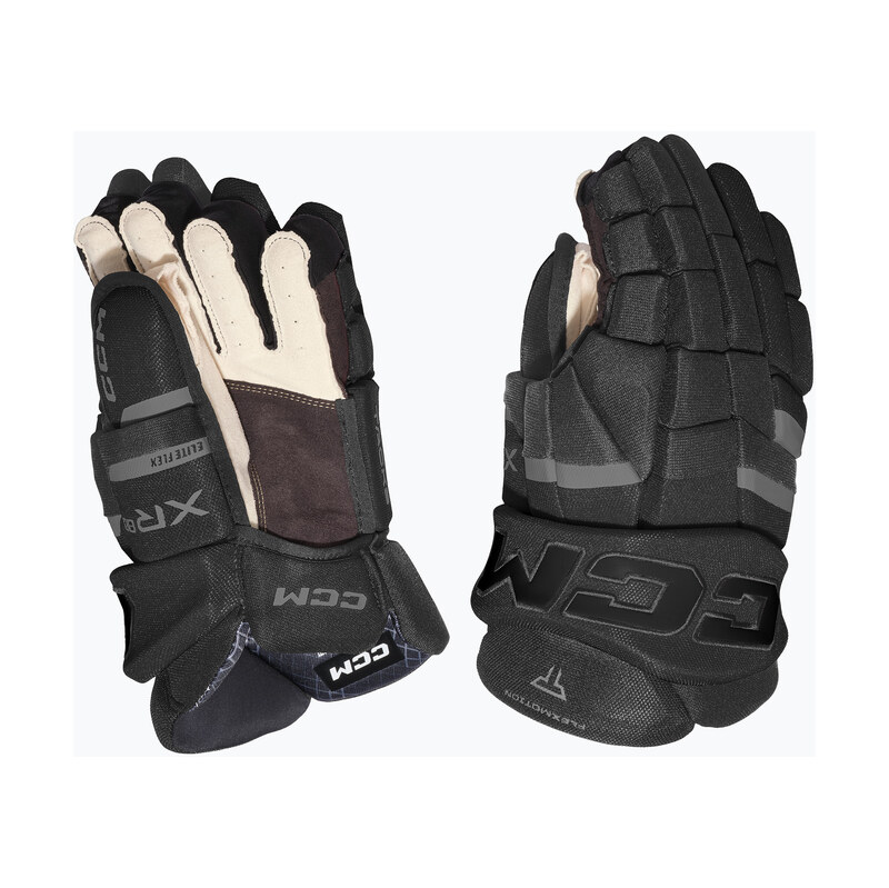 Dětské hokejové rukavice CCM Tacks XR80 JR Gloves black/graphite