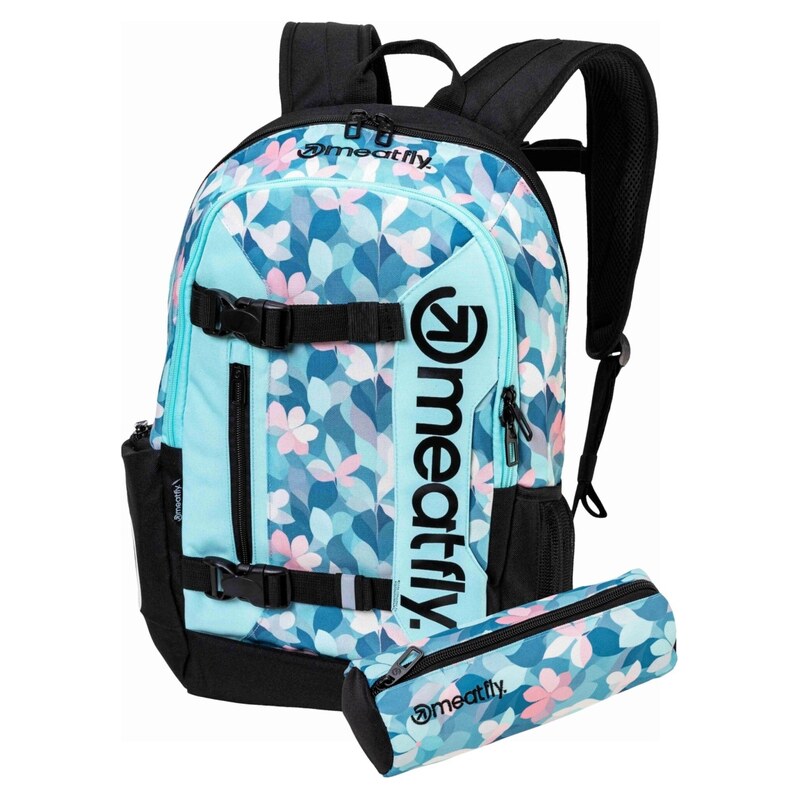 Batoh Meatfly Basejumper + PENÁL ZDARMA světle modrá