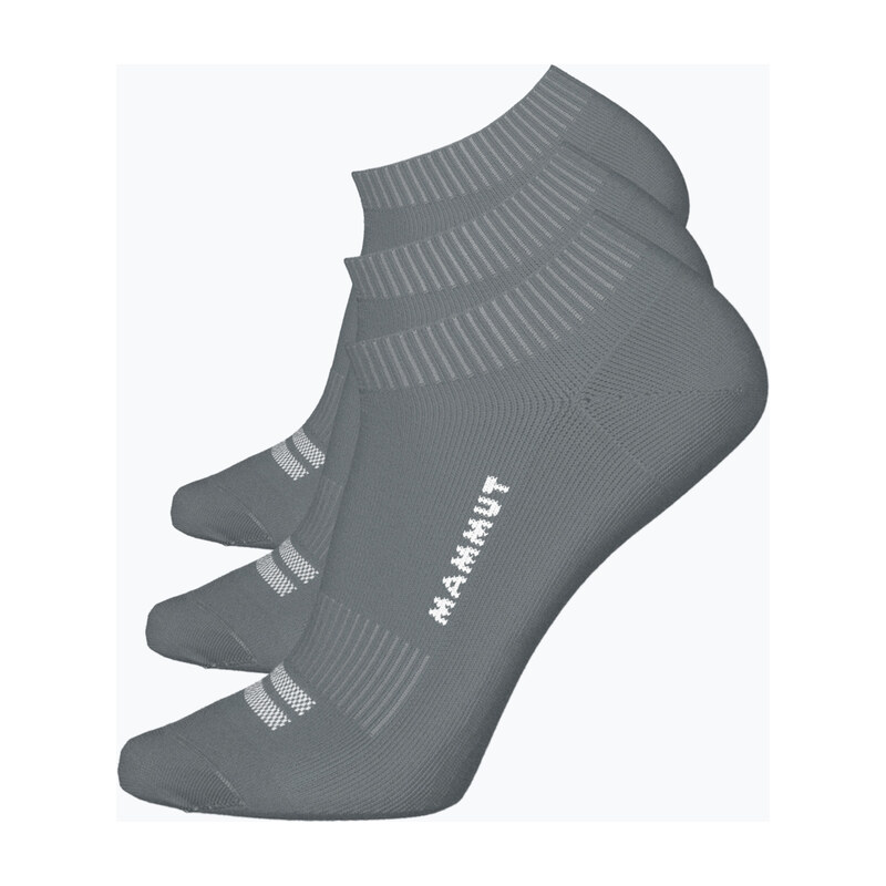 Ponožky Mammut Everyday Low 3 pairs black/strata/white