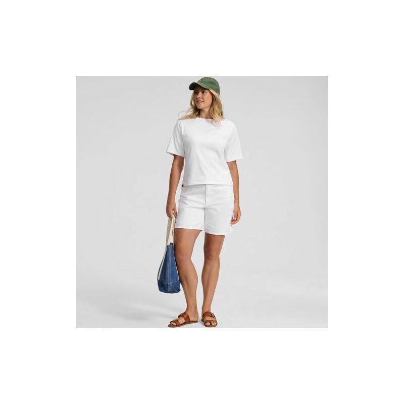 Supima Cotton 63 Interlock Boxy T-Shirt, Women, size: XS,