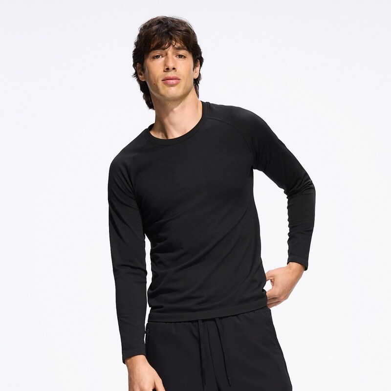 Reserved - Sportovní tričko s dlouhým rukávem - černý