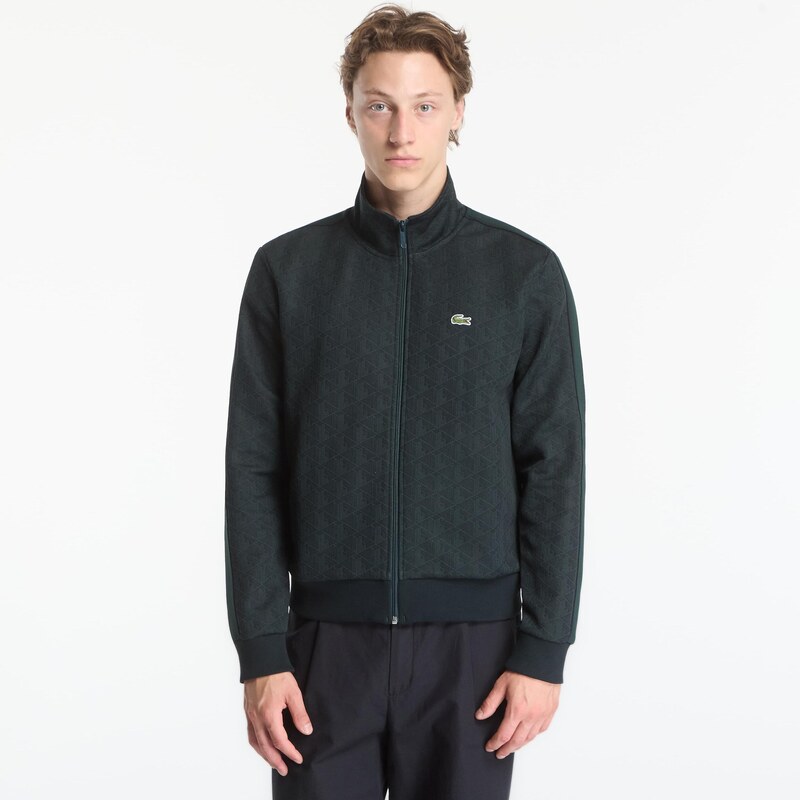 Mikina Lacoste Zipped Sweatshirts Dark Varech/Sinople 6