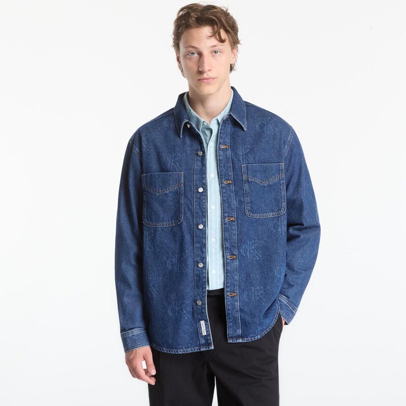 Košile Calvin Klein Jeans 90S Overshirt Pacifico Aop XL