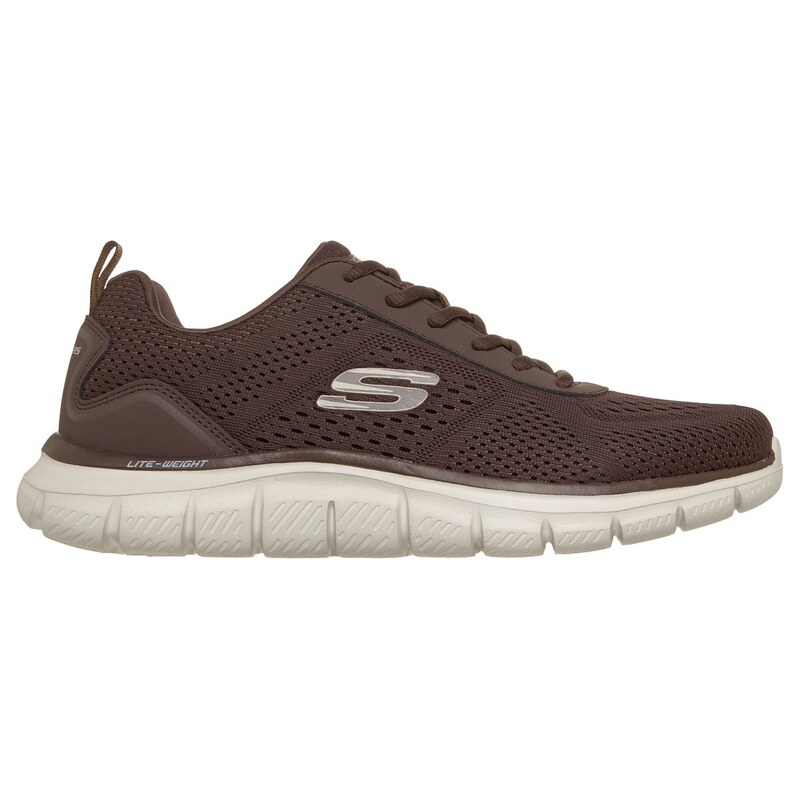 Skechers Muži Track - Leshur Shoes v Čokoláda, Velikost 41,