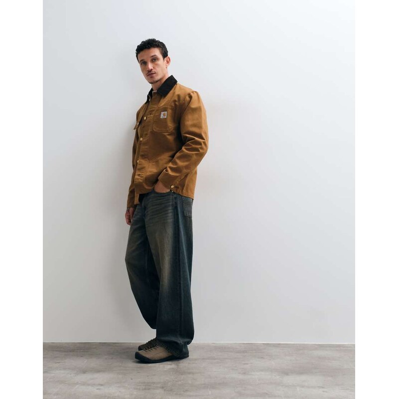 Carhartt WIP michigan coat in hamilton brown