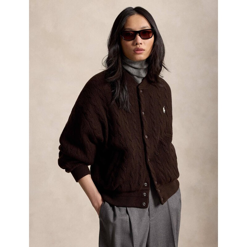 POLO RALPH LAUREN Vlněná bunda bomber | Relaxed fit | s příměsí