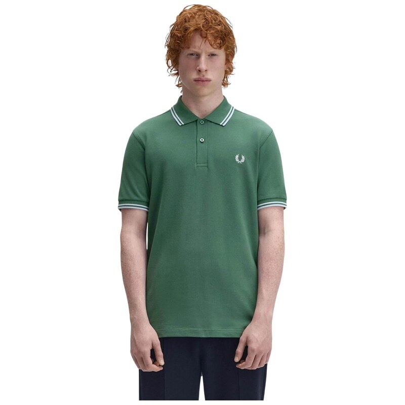 Fred Perry Tričko zelená
