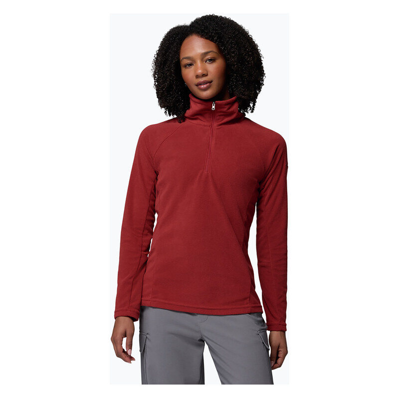 Dámská fleecová mikina Columbia Glacial IV 1/2 Zip Red Oxide