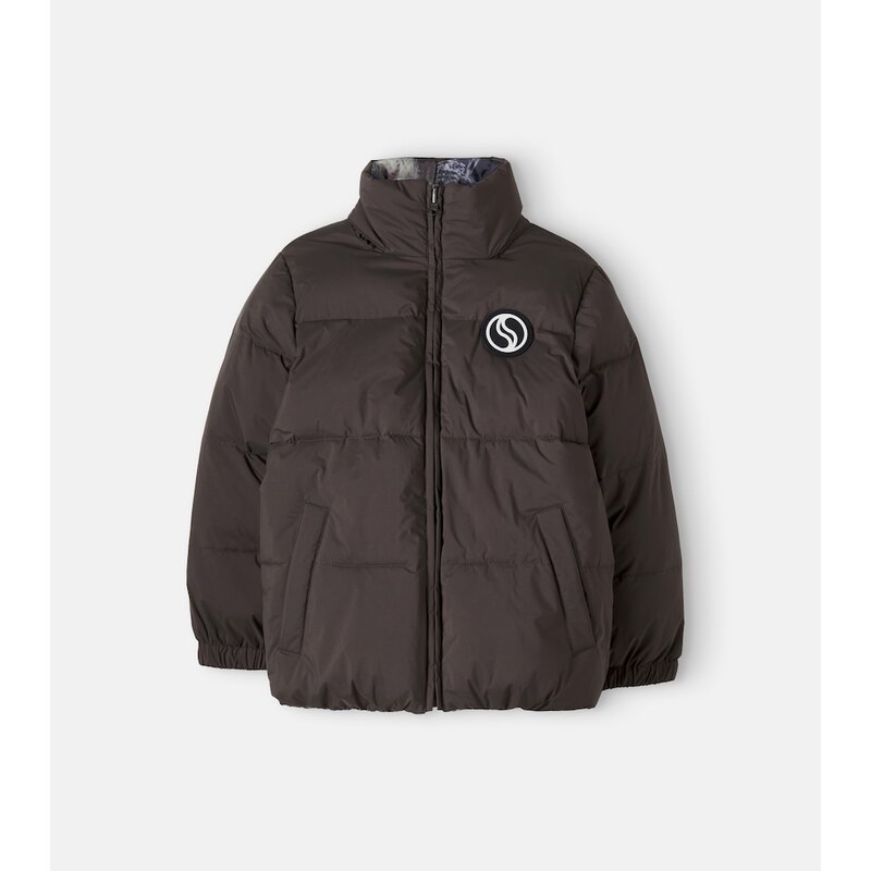 Stella McCartney Kids Printed reversible puffer jacket