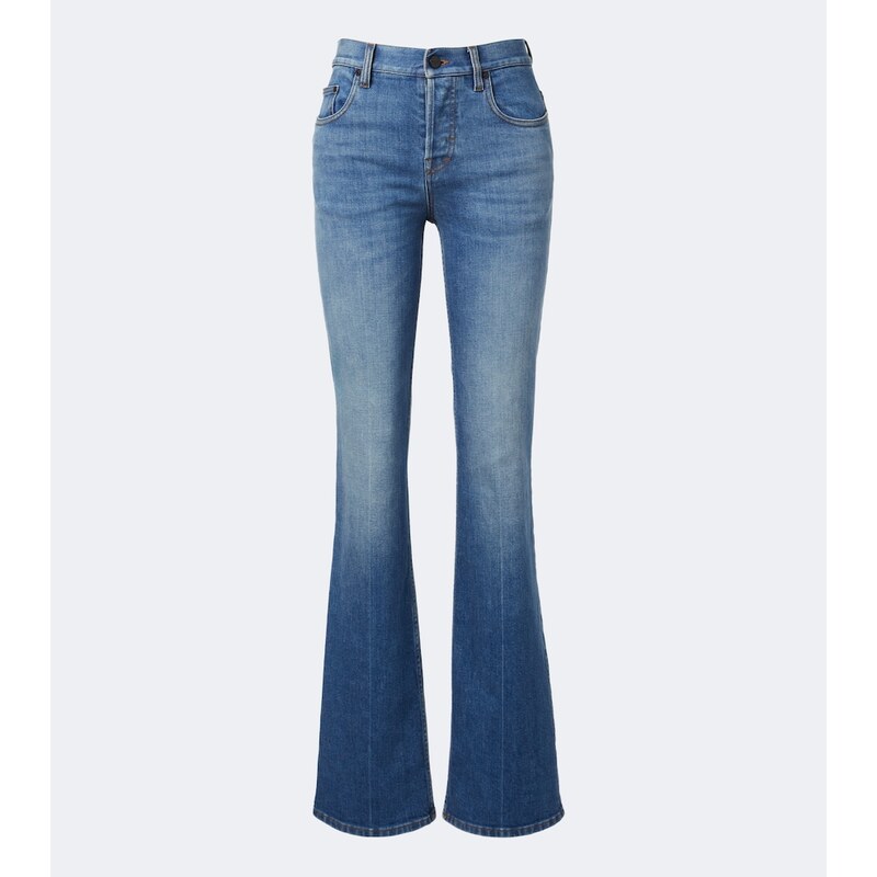 Gucci Mid-rise flared jeans