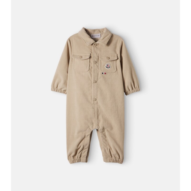 Moncler Enfant Baby cotton-lined onesie