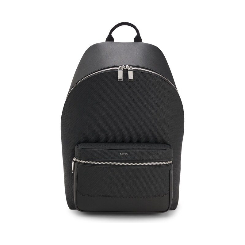 BOSS Backpack in faux leather with smart sleeve