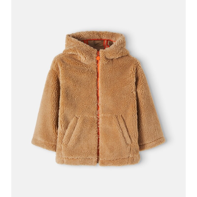 Stella McCartney Kids Hooded teddy jacket