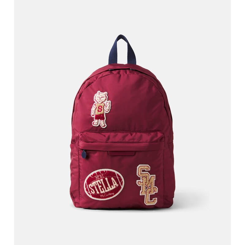 Stella McCartney Kids Patch-appliqué backpack
