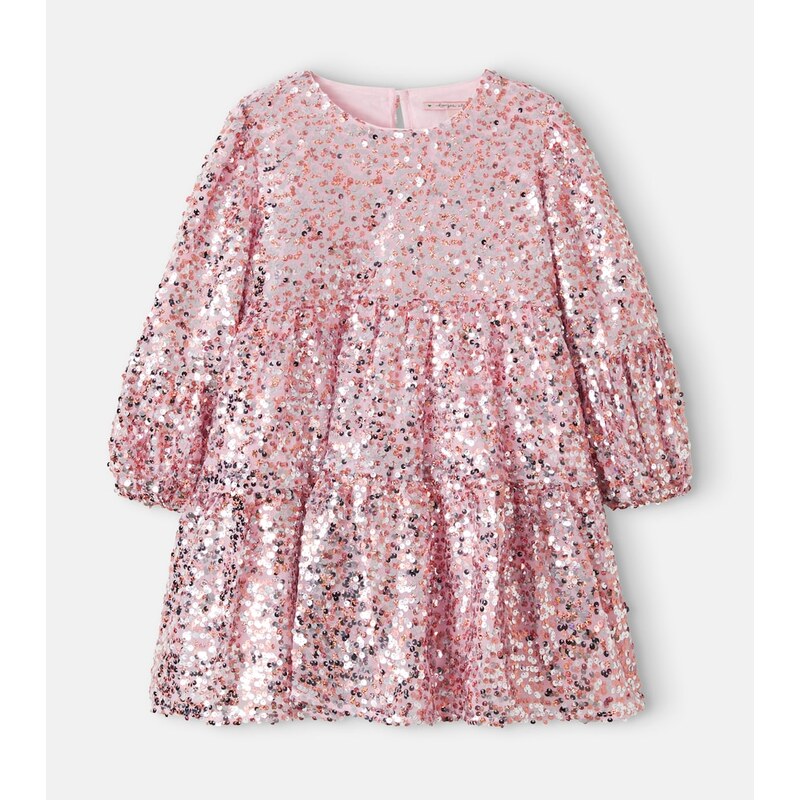 Konges Sløjd Lila sequined tiered dress