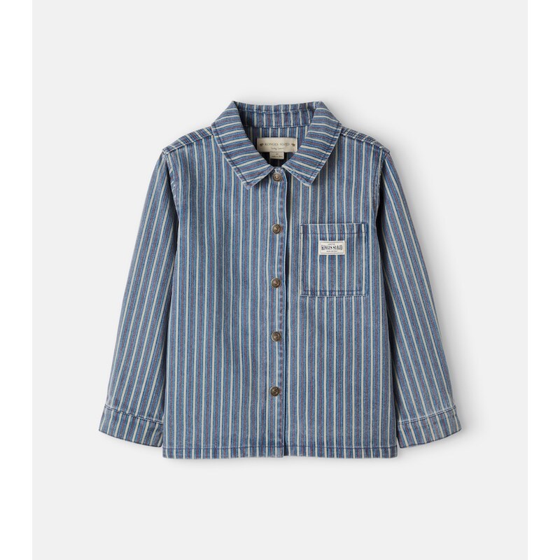 Konges Sløjd Magot striped denim shirt