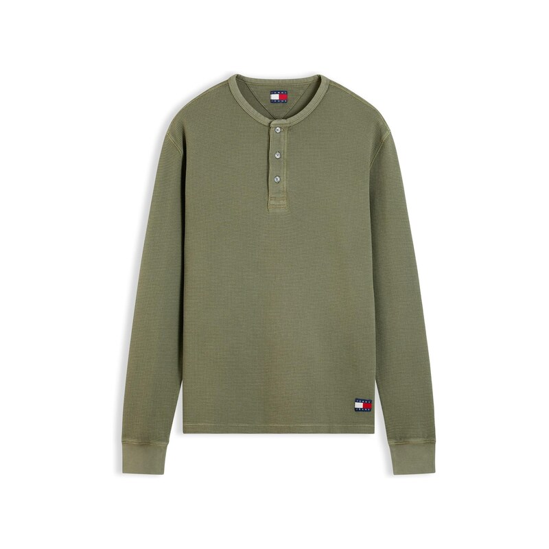 Tommy Jeans Tričko olivová