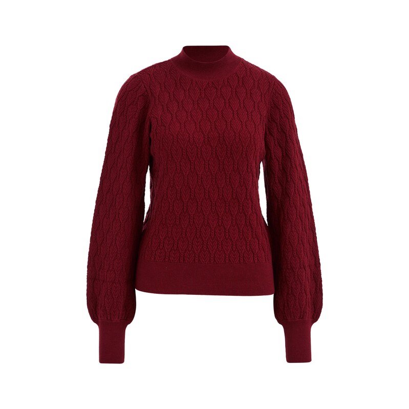 WE Fashion Svetr karmínově červené