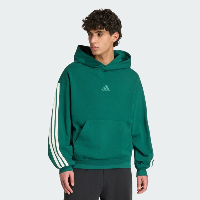 MIKINA S KAPUCÍ ADIDAS KIT 3-STRIPES