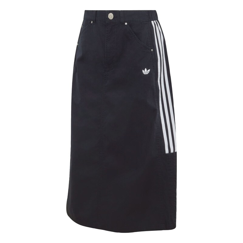 ADIDAS ORIGINALS Sukně černá / bílá