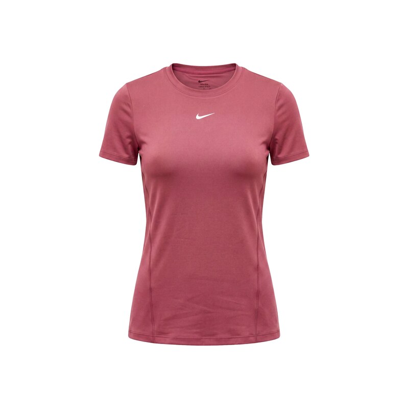 NIKE Funkční tričko One růžová / bílá