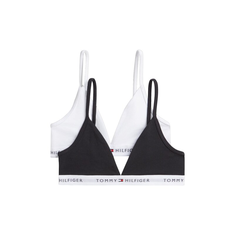 Tommy Hilfiger Underwear Podprsenka černá / bílá