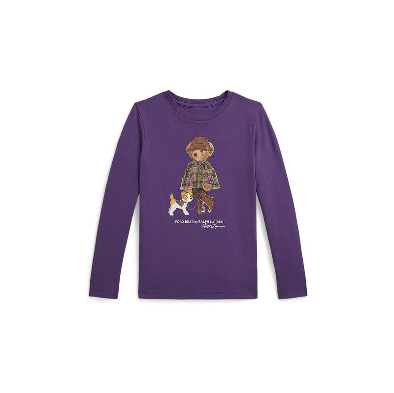 Polo Ralph Lauren tričko s dlouhým rukávem dětské bavlněné
