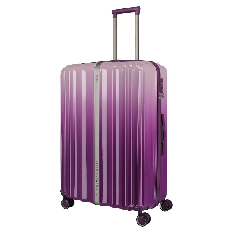 TRAVELITE Kufr fialkově modrá