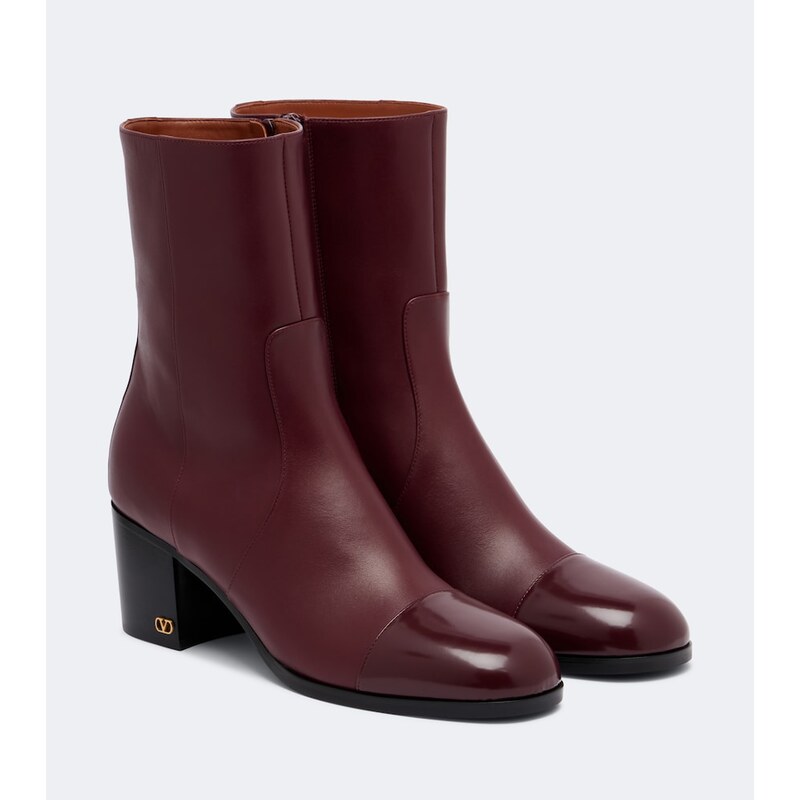 Valentino Garavani New Boot leather ankle boots