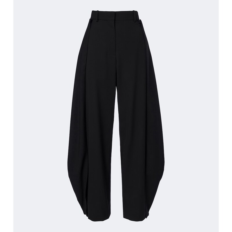 Loewe Wool barrel-leg pants