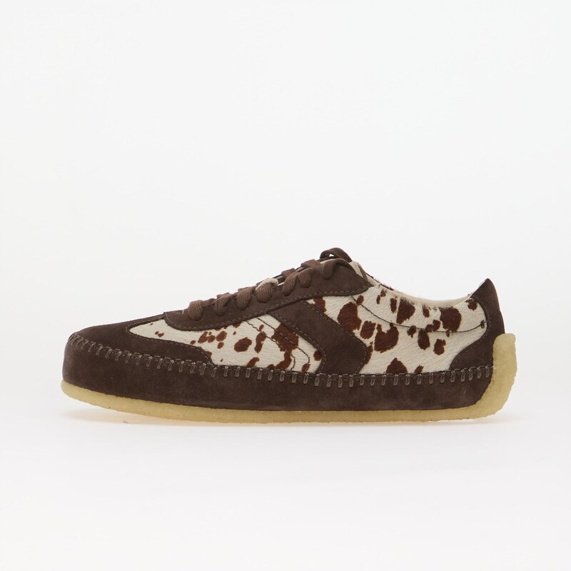 Clarks Originals Tor Low Brown Cow Print