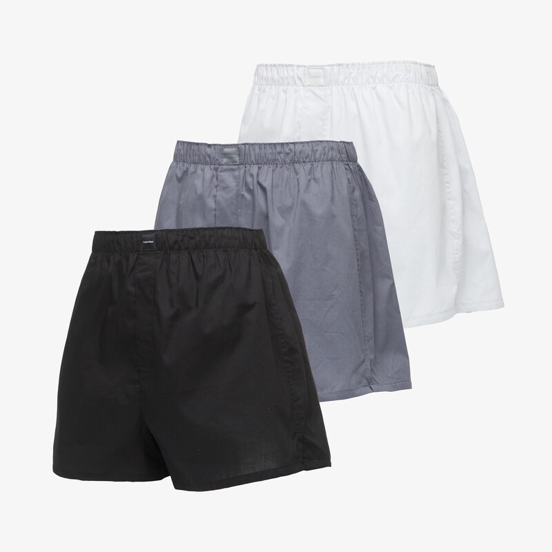 Boxerky Calvin Klein Boxer Trad 3-Pack Grey XL