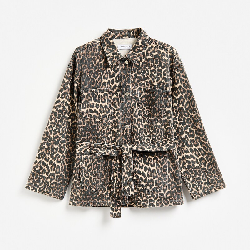Reserved - LADIES` JACKET - hnědá