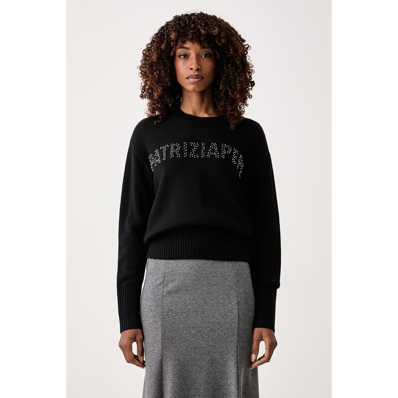 Patrizia Pepe loungewear svetr dámský s vlnou