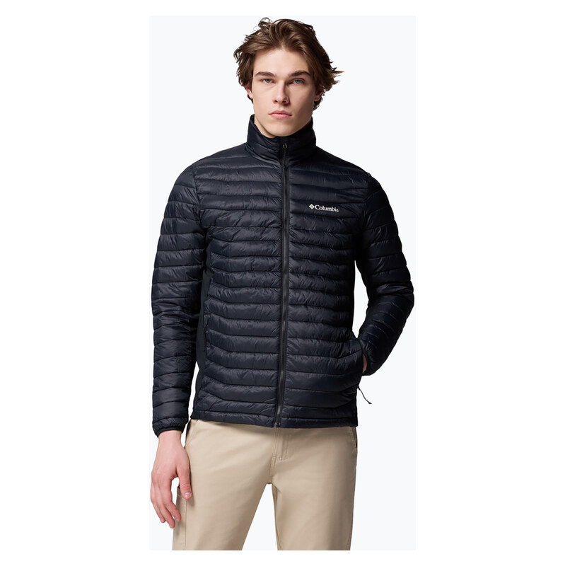 Pánská zateplená bunda Columbia Powder Pass Hybrid black