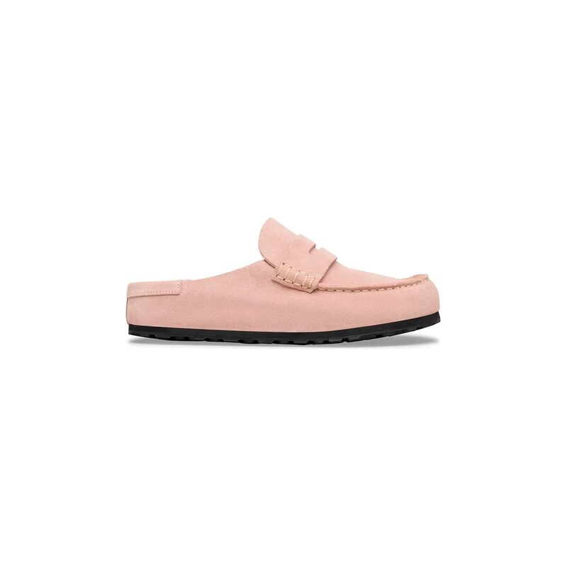 Birkenstock pantofle nazouváky dámské nubukové Naples