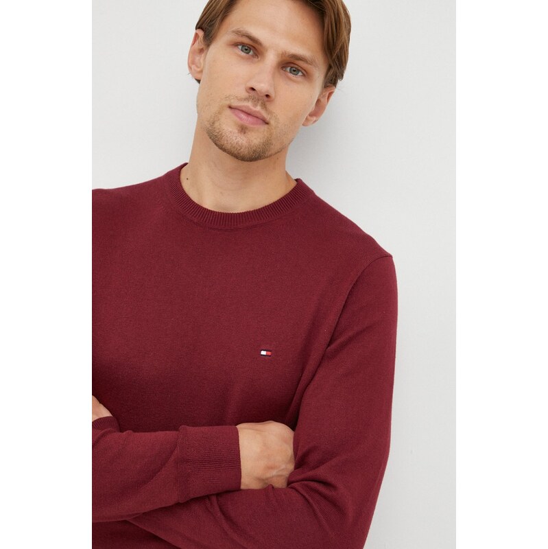 Tommy Hilfiger Svetr s příměsí kašmíru Tommy Hilfiger