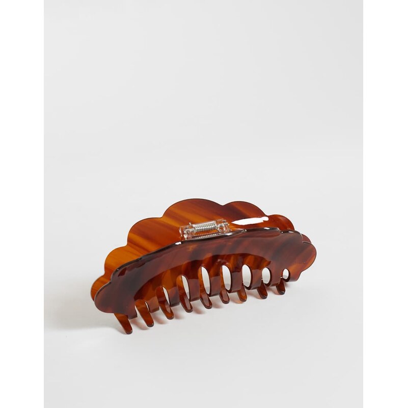 Sui Ava iris lume giga hair claw in dark brown