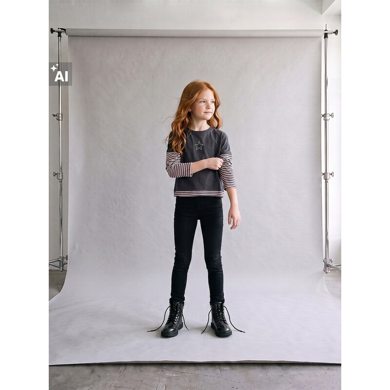 Sinsay - Džínové jeggings skinny slim s příměsí viskózy - černá
